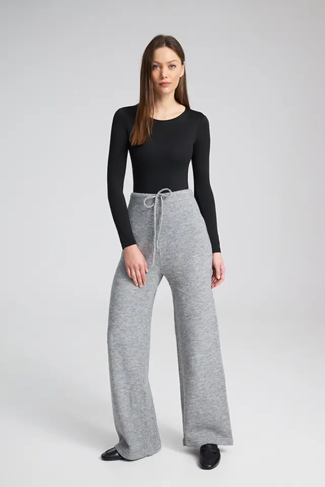 Πλεκτό Παντελόνι Άνεσης AVEL KNITTED TROUSERS - XS 2