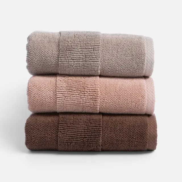 Πετσέτα Προσώπου Suspens 50x90 Nef Nef Homeware, 100% BAMBAKI - MOCCA (041211) 2