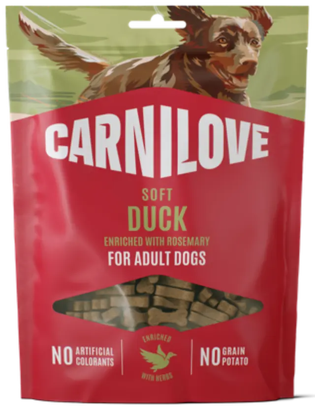 Carnilove Soft Snack Σκύλου Duck with Rosemary 200gr Μονόχρωμο