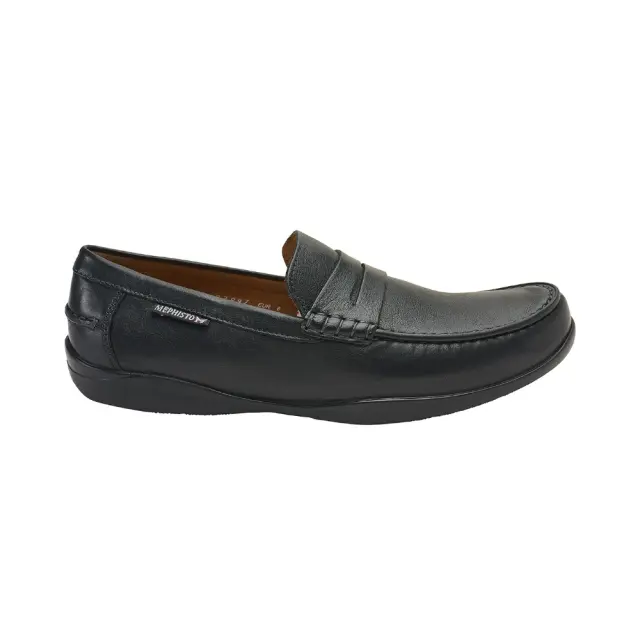 Mephisto Μοκασίνια-Loafers Ανδρικό δέρμα Μαύρο MEP/IGOR BLACK - 41