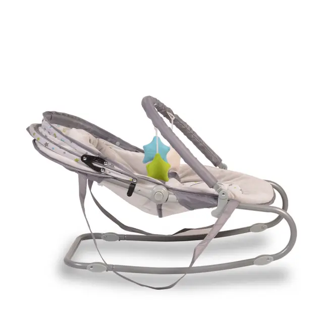 Cangaroo Χειροκίνητο Relax-Ρηλάξ Μωρού Lulu Grey 3800146248703 3