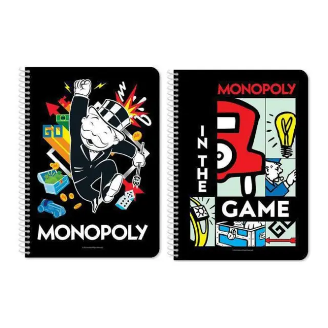 Diakakis Τετράδιο Σπιράλ Monopoly 17x25 2 θέματα (000483038)