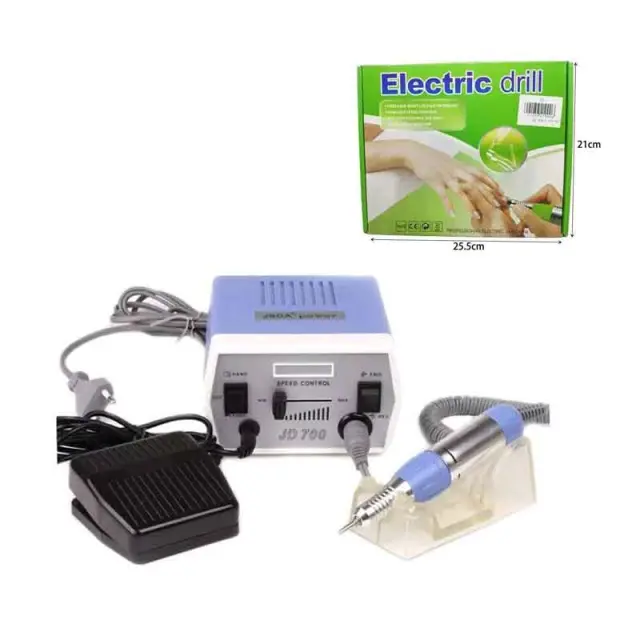 JD700 Τροχός νυχιών ρεύματος 3000RPM με πεντάλ 35W - Electric drill z692657 3