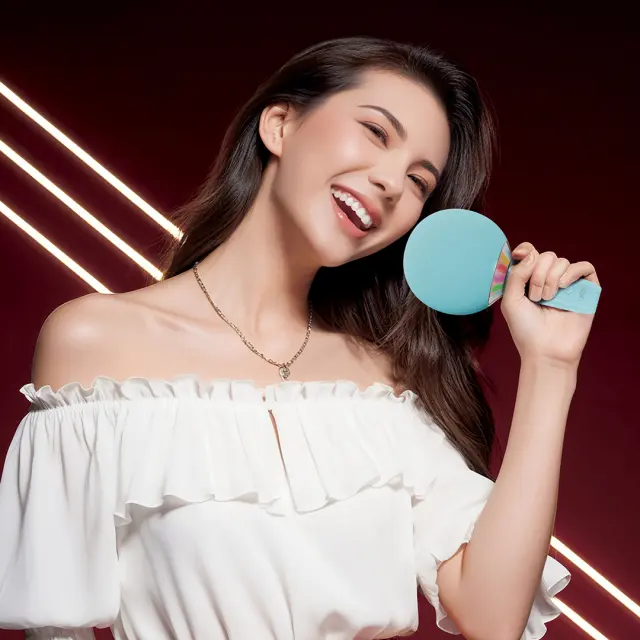 XO BE50 Lollipop Bluetooth Μικρόφωνο Μπλε 16.003.0165 3