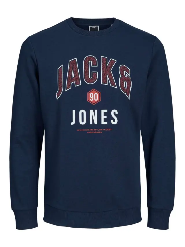 JCOTHOMAS SWEAT CREW NECK FST Navy Blazer