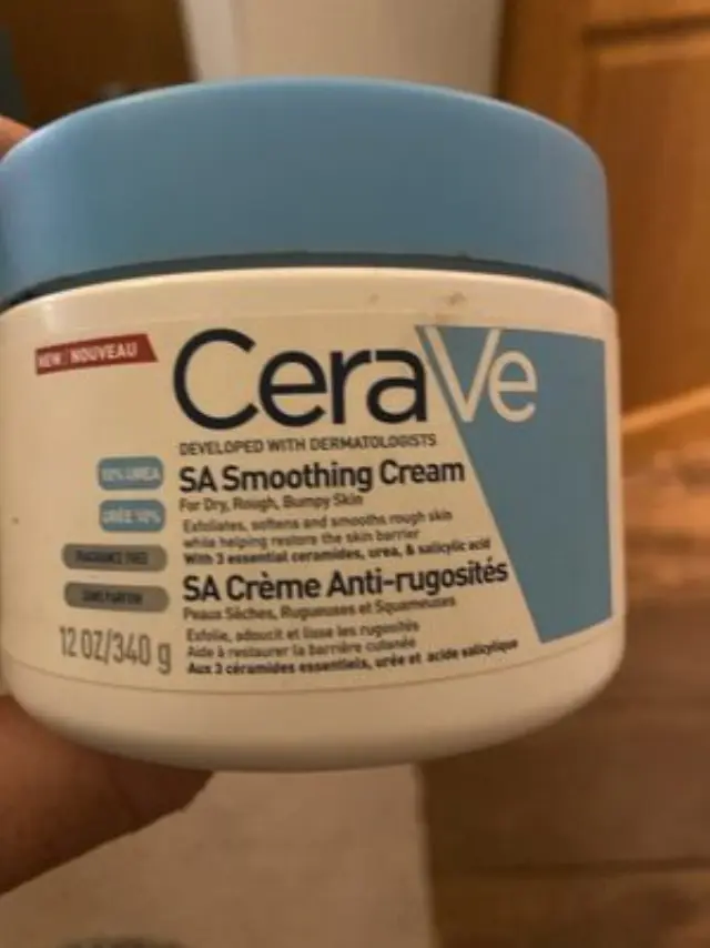 CeraVe SA Smoothing Cream Ενυδατική Κρέμα με Ουρία για το Ξηρό/Τραχύ/Ανομοιόμορφο Δέρμα, 340gr