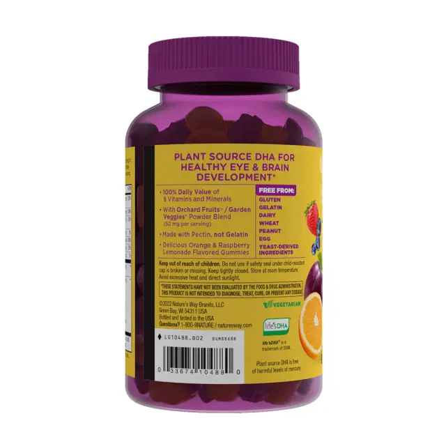 Nature's Way Alive!® Daily Support Prenatal Gummy Multivitamin 3