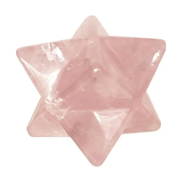 Χαλαζίας Ροζ Μέρκαμπα 20x20x20mm - 1τεμ