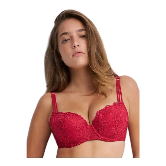 Luna Γυναικείο Σουτιέν Molded Balconette Lilium, Χρώμα Wine Red