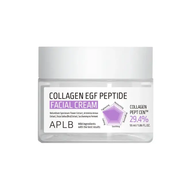 APLB Collagen EGF Peptide Facial Cream, Ενυδατική Κρέμα Προσώπου για Σύσφιξη & Ανάπλαση 55ml