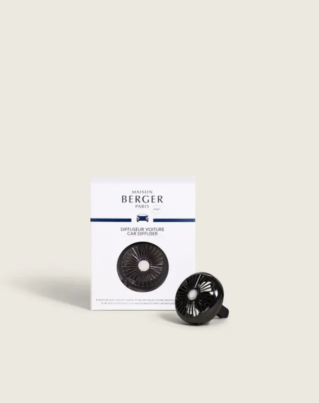 Maison Berger Paris Car Diffuser Συσκευή Διάχυσης για Αρωματισμό αυτοκινήτου Gun Metal