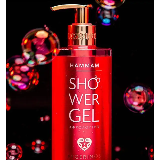 AVGERINOS COSMETICS Hammam Shower Gel Αφρόλουτρο 300ml 3