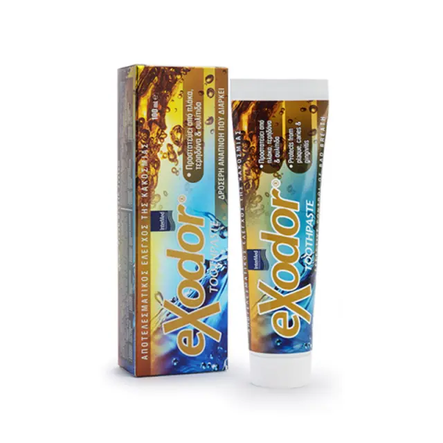 InterMed Exodor Οδοντόκρεμα Κατά της Πλάκας, της Τερηδόνας και της Ουλίτιδας 100ml