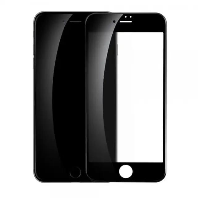 Full Face Tempered Glass για iPhone 7/8/SE- Black OEM