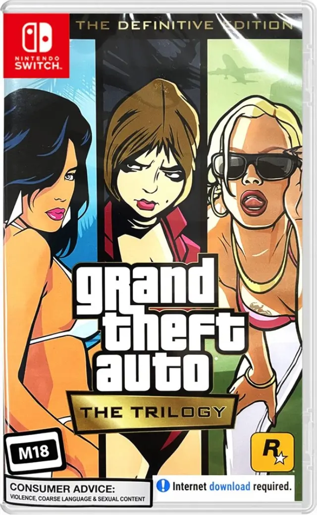 Grand Theft Auto The Trilogy The Definitive Editio- Nintendo Switch
