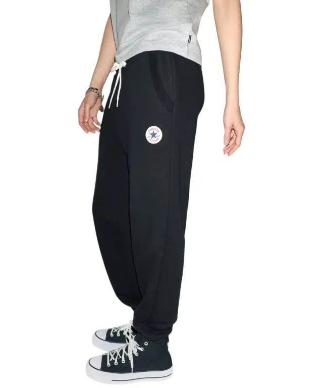 Converse - Γυναικείο Παντελόνι Φόρμας Chuck Patch Jogger CVW6B118-001 Μαύρο 2