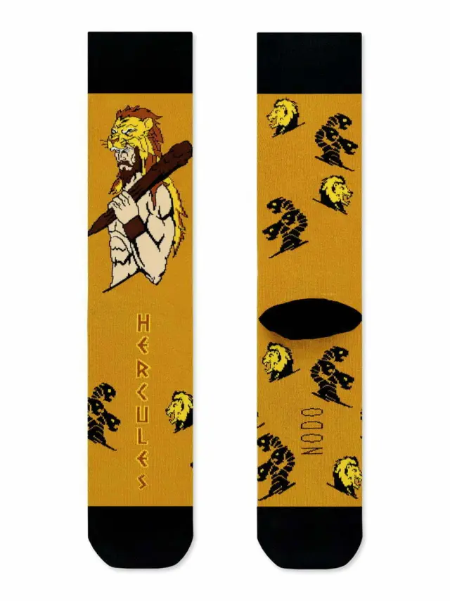 Βαμβακερή Κάλτσα με Σχέδια Hercules NODO