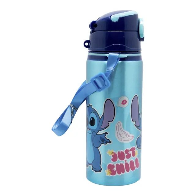 ΠΑΓΟΥΡΙ ΑΛΟΥΜΙΝΙΟΥ POP UP BOTTLE WITH STRAP 730 ML STITCH DRAWING -75058 3