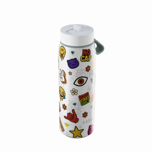 Estia Travel Flask Save The Aegean Pulse Urban Vibes καπάκι leak proof 0.5lt 2