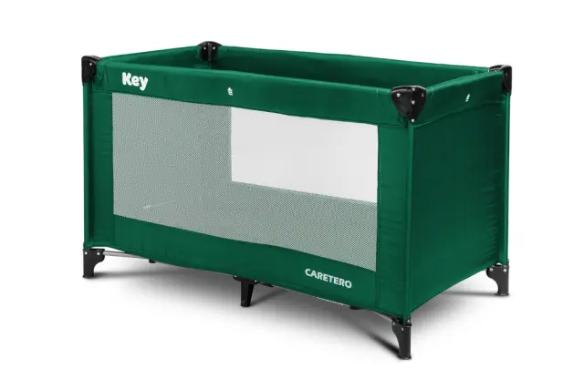 Παρκοκρέβατο 1 Επιπέδου Key Caretero Dark Green 373