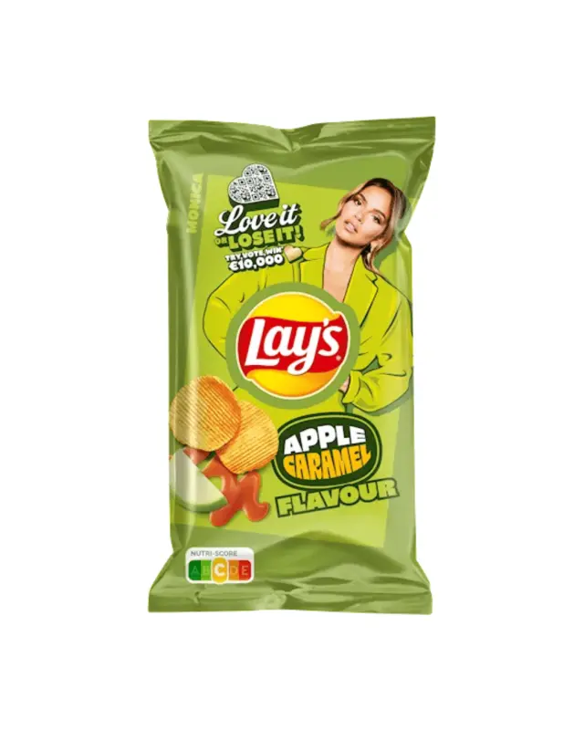 Lay's Max Apple & Caramel Chips 185gr