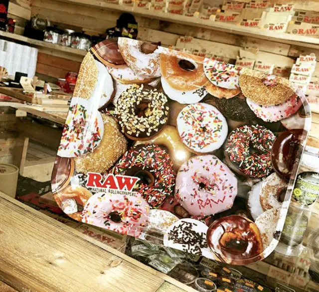 Raw Rolling Tray Δίσκος «Donuts» Large (27x33cm) 2