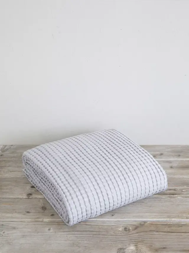 Κουβέρτα Comfy - Light Gray Ένα χρώμα Υπέρδιπλη 240x270