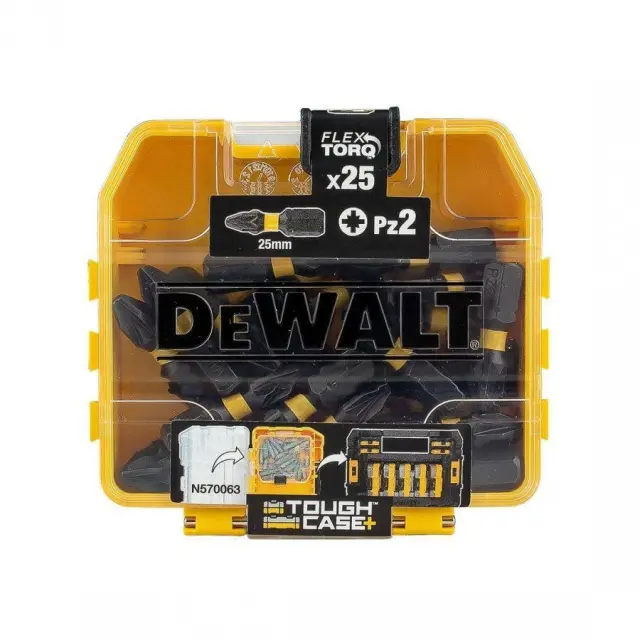 Dewalt DT70556T - Μύτες Torsion 25 Tεμάχια PZ2 No2x25mm