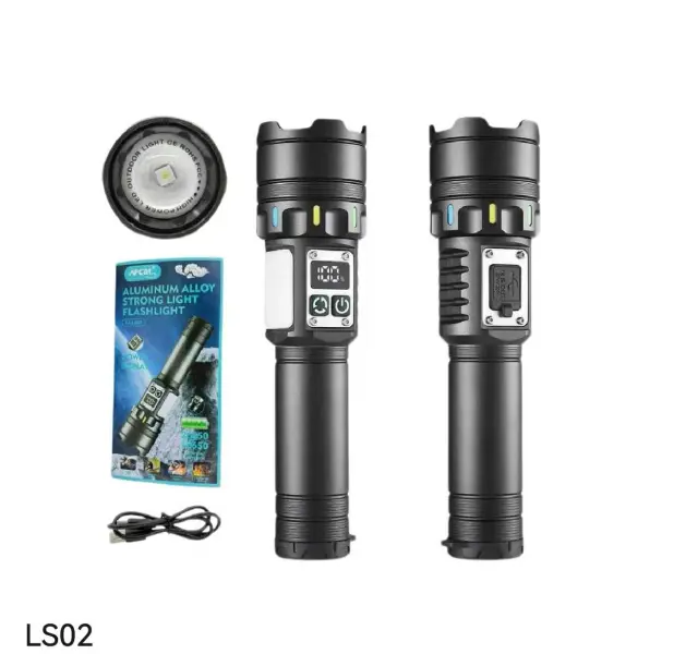 Επαναφορτιζόμενος φακός LED - FA-LS02-TG - 817513 2