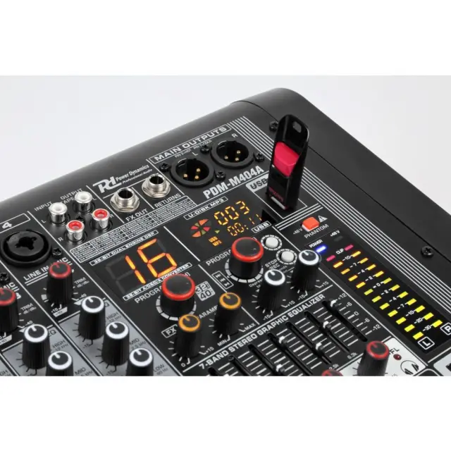 POWER DYNAMICS PDM-M404A ΑΥΤΟΕΝΙΣΧΥΟΜΕΝΗ ΚΟΝΣΟΛΑ ΗΧΟΥ 3