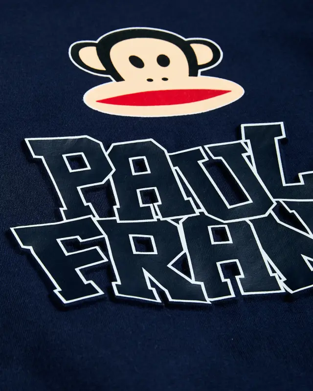 Μπλούζα φούτερ Paul Frank με ανάγλυφο σχέδιο 2