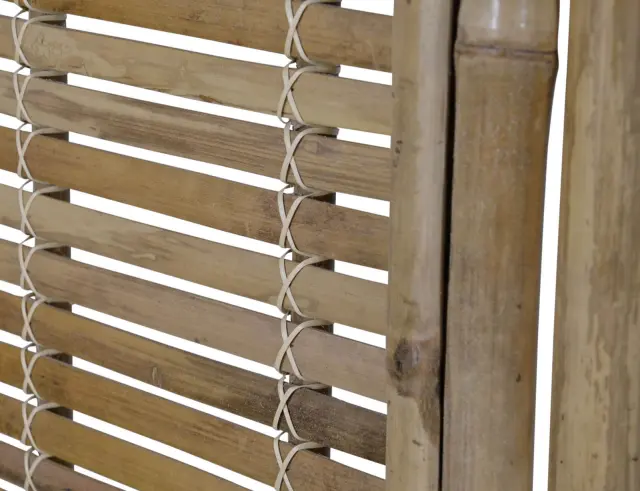 Διακοσμητικό Παραβάν Lesli Living από Ξύλο Bamboo με διαστάσεις 120x180cm - Απόχρωση Ξύλου 41294 2