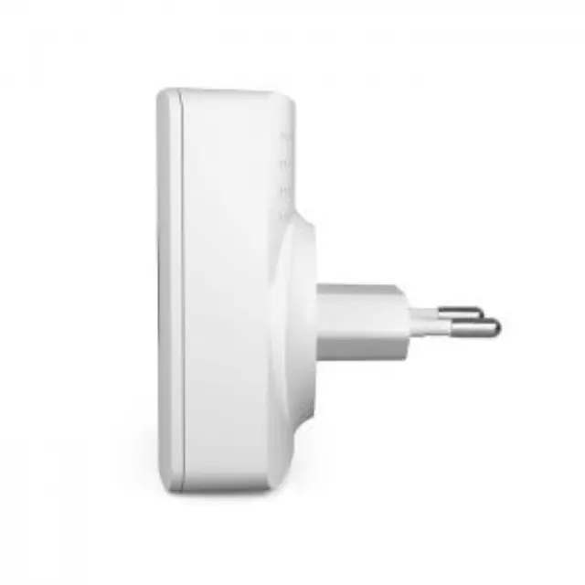 Ασύρματο plug-in smart εσωτερικό κουδούνι με σειρήνα, σε λευκό χρώμα. 3