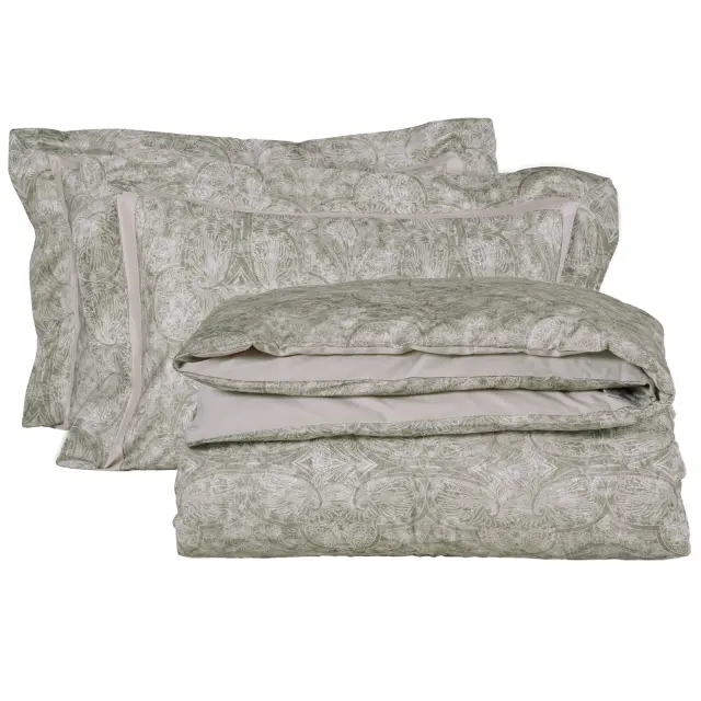 Σεντόνια σετ υπέρδιπλα 240x270, 50x70+7 Taupe 1688 Das Home 3
