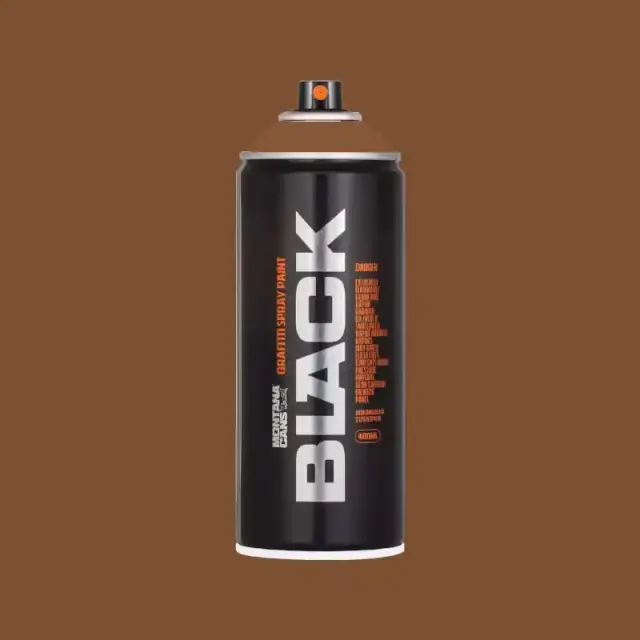 Montana Black Spray Paint 400ml BLK-8060 Chocolate