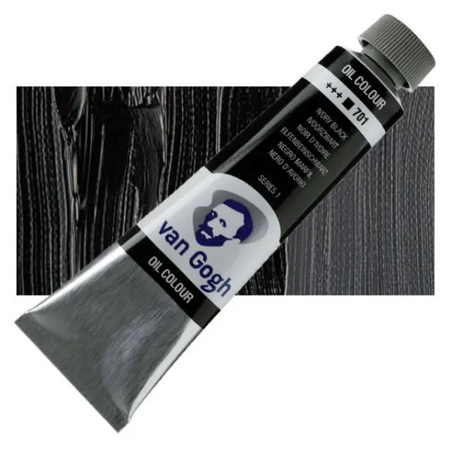Λάδι Talens Van Gogh - 701 Ivory Black - 20ml