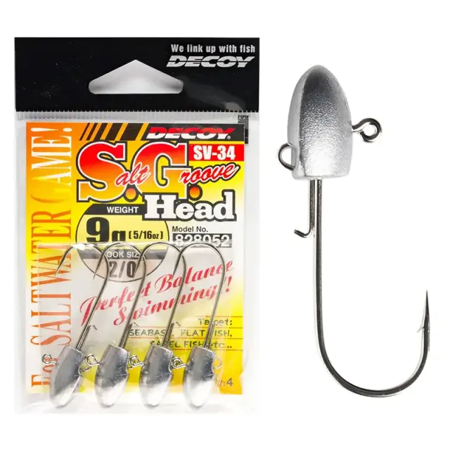 Μολυβοκεφαλή Decoy SV-34 SG Head 7gr