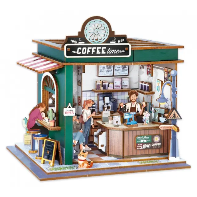Buki France 3D Κατασκευή Café Diorama 68072