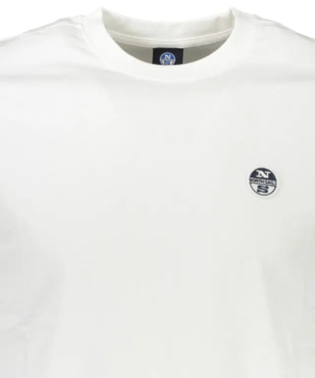 North Sails - Ανδρικό T-shirt Κοντομάνικο 902831-000-0101 Λευκό 3