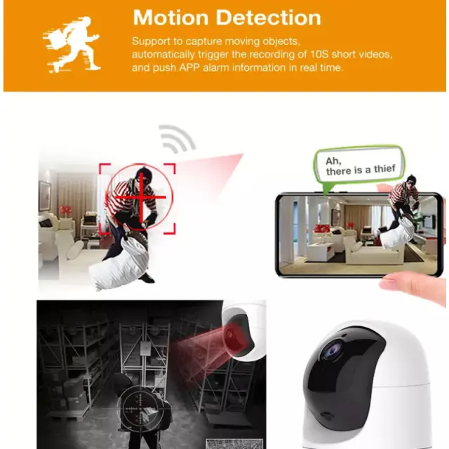 AJCLOUD IP Κάμερα Παρακολούθησης Wi-Fi U/traHD+ 3MP με Αμφίδρομη 3