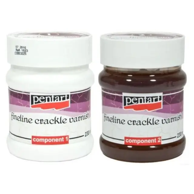 Κρακελέ FINELINE,Σετ 2x230ml Pentart