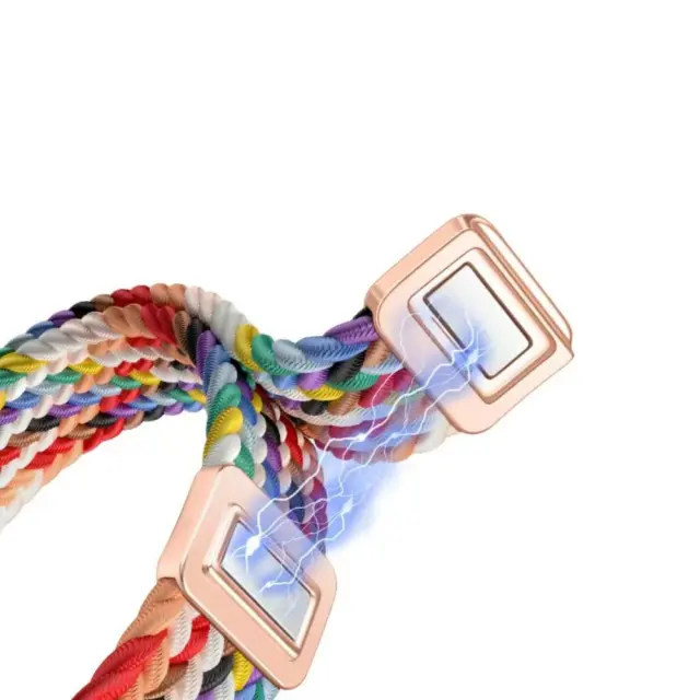 Tech-protect Nylonmag Xiaomi Smart Band 8 / 9 / 10 / NFC Black 2