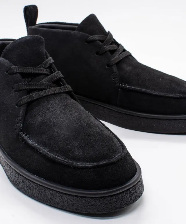 Ανδρικά Δερμάτινα Μποτάκια Lacoste Baseshot 750SMA002702H Μαύρα Μαύρο - 42 3