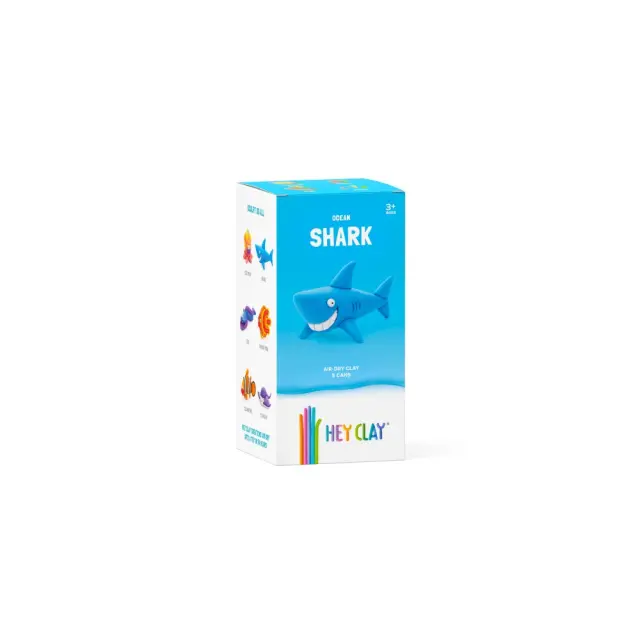 Hey Clay Κατασκευές από Πολύχρωμο Πηλό Claymates Shark (3+ ετών) 50123 2