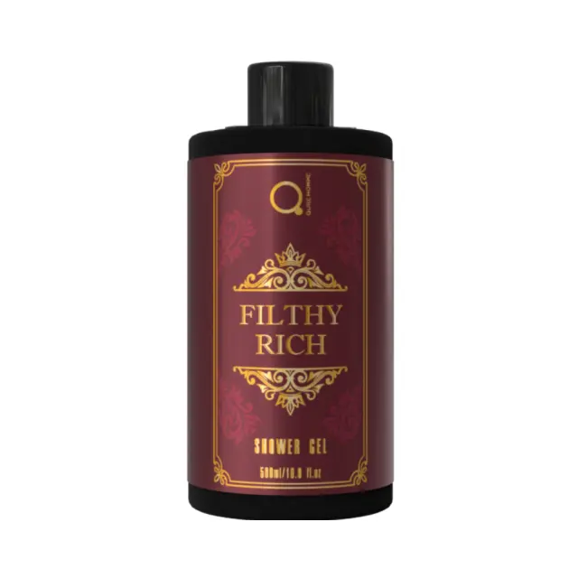 QureHomme 500ml QH Filthy Rich Shower Gel
