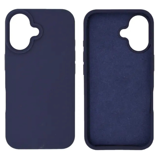 Θήκη Ancus Silicon Liquid για Apple iPhone 16 Μπλε