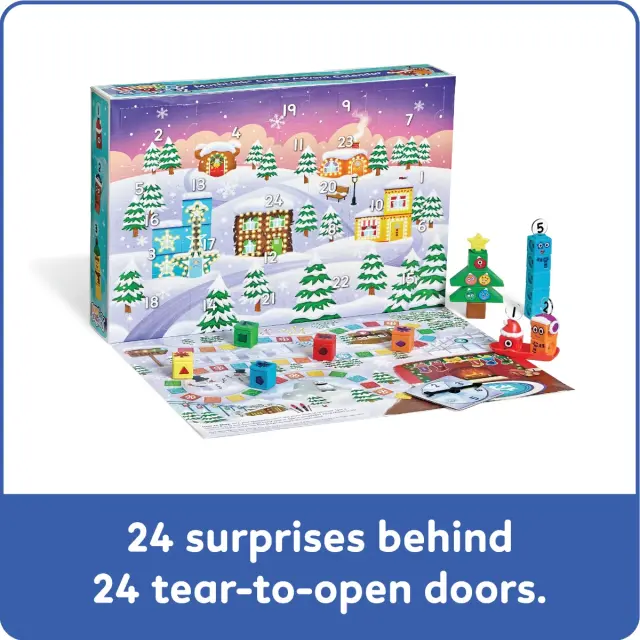 Learning Resources Numberblocks Αριθμοκυβάκια MathLink Cubes Advent Calendar (3+ ετών) HM97854-UK 2