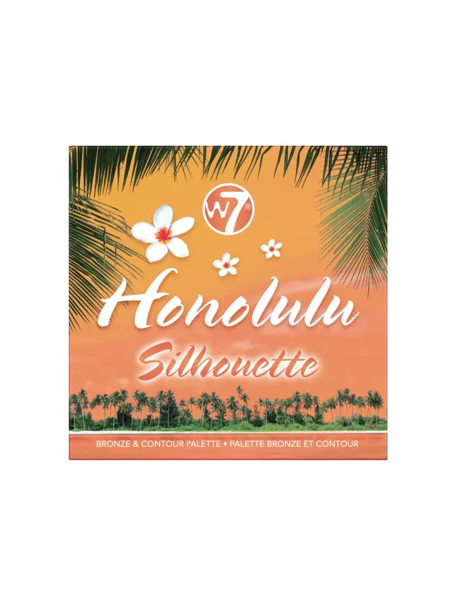 Honolulu Silhouette Bronze and Contour Palette W7