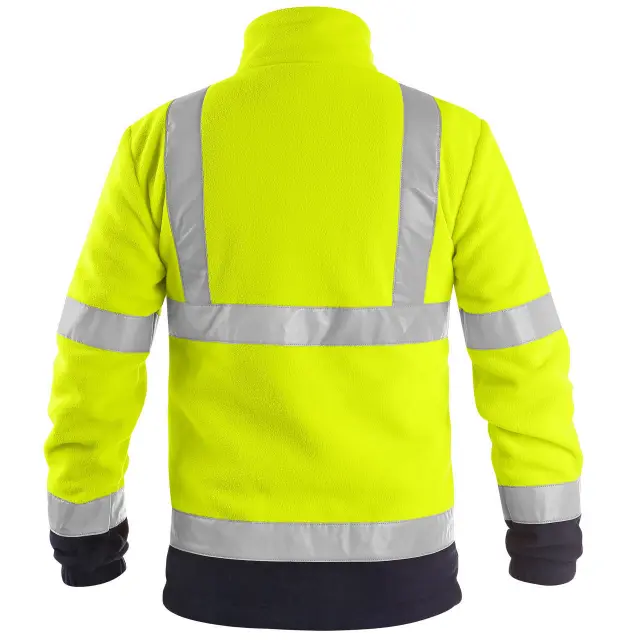 Ζακέτα Εργασίας fleece high vis CXS Preston yellow-blue - 2XL 2