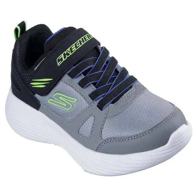 Skechers Technix Go Run 400 v2 (PSV) (405090L-GYBK) - Μαύρο-Γκρί 2
